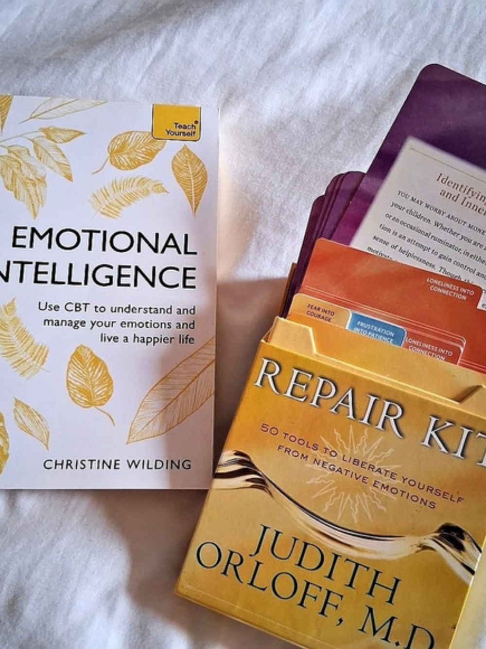 Emotional Intelligence Book & Emotional Repair Kit Cards
